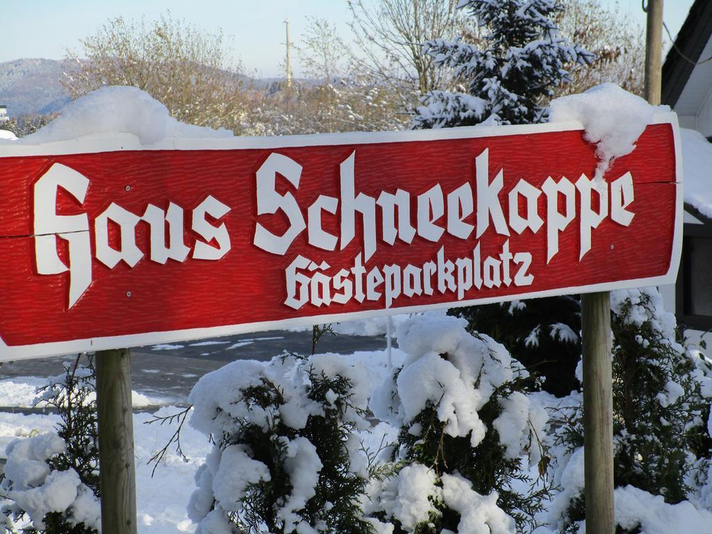 Haus Schneekappe Apartment Winterberg Exterior foto